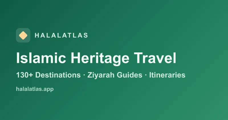 Screenshot of HalalAtlas